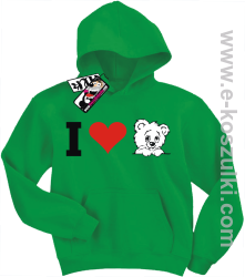 I love misia bluza dziecięca - zielony