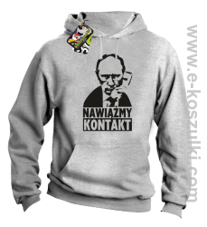 Nawiążmy kontakt Putin - bluza z kapturem melanż