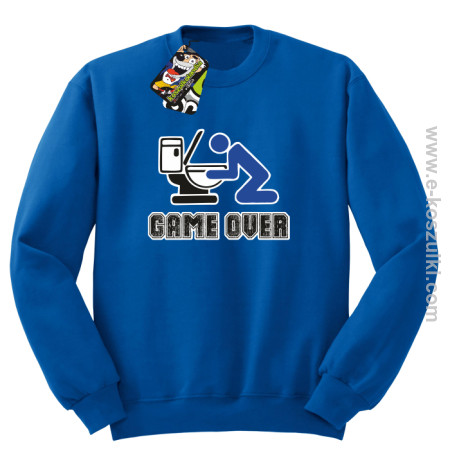Game over po imprezie - bluza bez kaptura