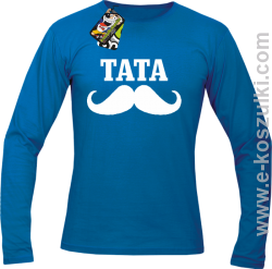 Tata Wąsacz - longsleeve niebieski