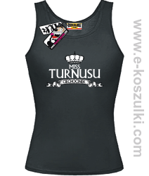 Miss Turnusu Ciechocinek - top damski - czarny