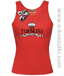 Miss Turnusu Ciechocinek - top damski - czerwony