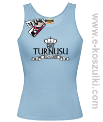 Miss Turnusu Ciechocinek - top damski - niebieski