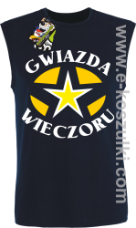 Gwiazda wieczoru - bezrękawnik męski granatowy