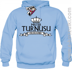 Mister Turnusu Ciechocinek - bluza męska - błękitny