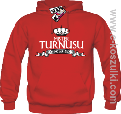 Mister Turnusu Ciechocinek - bluza męska - czerwony