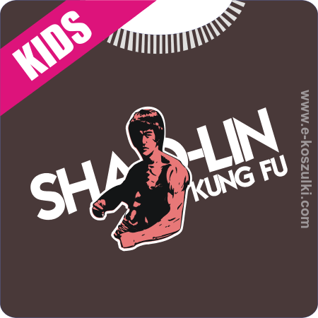 Shaolin kung fu - koszulka dziecięca