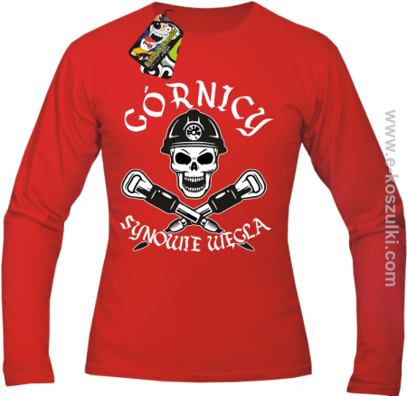 Górnicy Synowie Węgla - longsleeve męski 