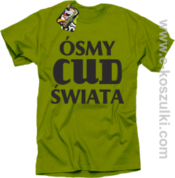 Ósmy cud świata - koszulka męska kiwi