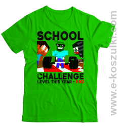 School Challenge Level this year PRO - koszulka męska kiwi