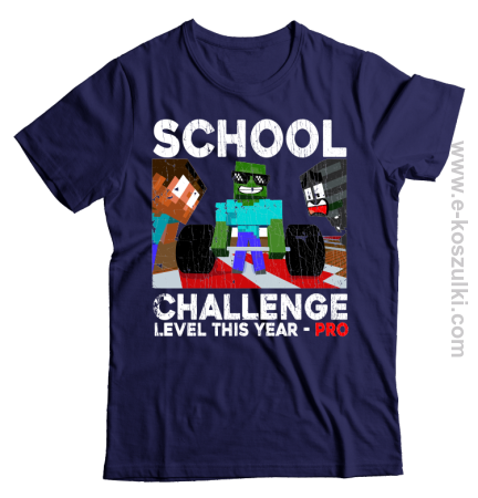 School Challenge Level this year PRO - koszulka męska 