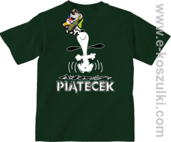 Hurra piątecek - koszulka dziecięca butelkowy