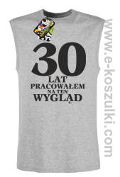 30 lat pracowałem na ten wygląd - bezrękawnik męski melanżowy