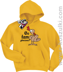 Co tam gdaczesz ? bluza dziecięca - żółta