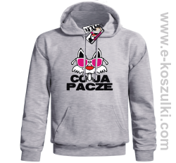 Co ja pacze - bluza męska z kapturem - melanżowy