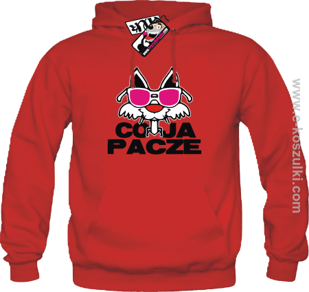 Co ja pacze - bluza męska z kapturem