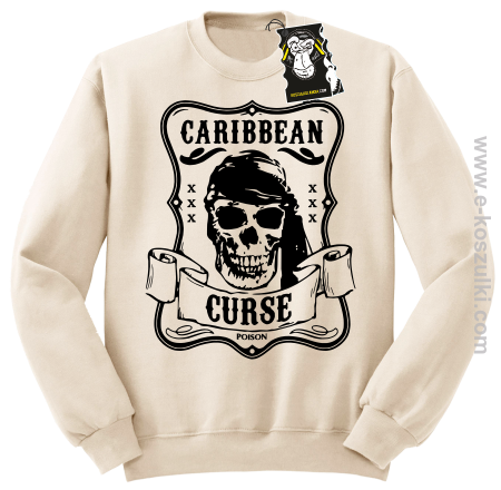 Caribbean curse - ciapła bluza bez kaptura