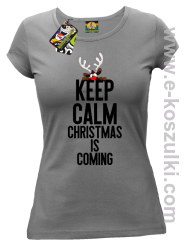 Keep calm christmas is coming grafitowy