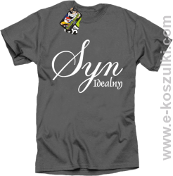 Syn idealny - koszulka męska szara