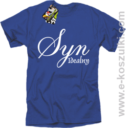 Syn idealny - koszulka męska niebieska