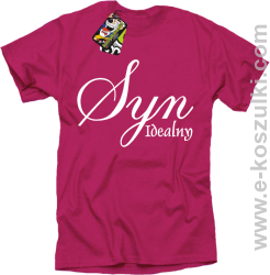 Syn idealny - koszulka męska różowa