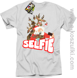 Selfie Santa Friends white