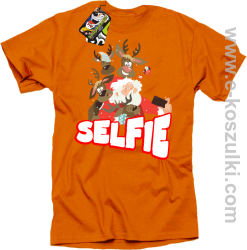 Selfie Santa Friends orange