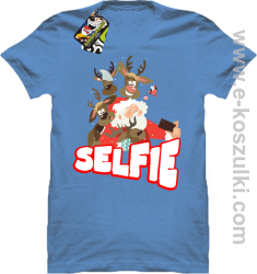 Selfie Santa Friends blekit