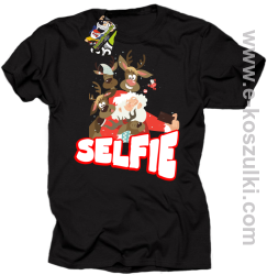 Selfie Santa Friends czarny