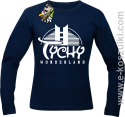 TYCHY Wonderland - longsleeve męski granatowy