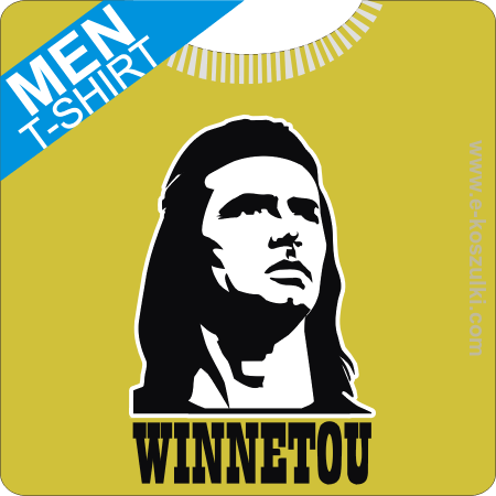 Winnetou - koszulka męska 