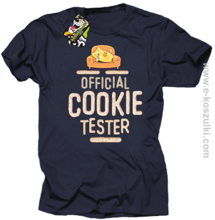 Official Cookie Tester - koszulka męska 