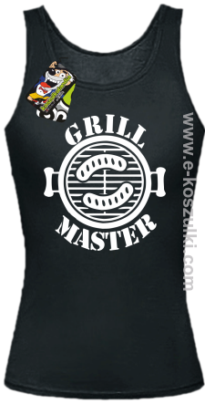 Grill Master - top damski czarny