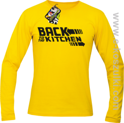 Back to the kitchen - longsleeve męski żółty