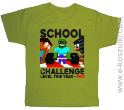 School Challenge Level this year PRO - koszulka dziecięca kiwi