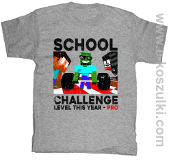 School Challenge Level this year PRO - koszulka dziecięca melanż 