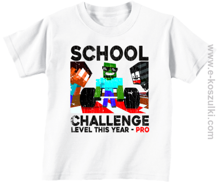 School Challenge Level this year PRO - koszulka dziecięca 