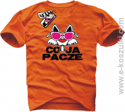 Co ja pacze - koszulka męska - pomarańczowy