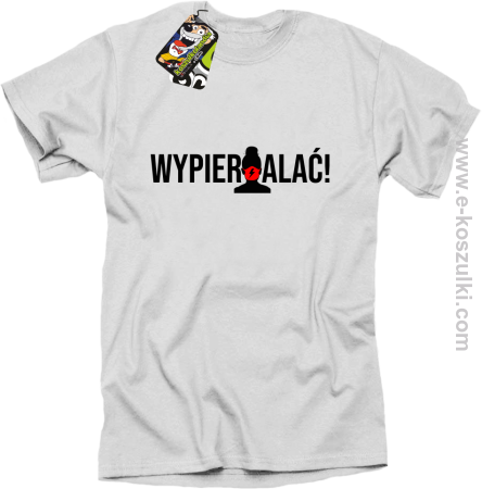 WYPIERDALAĆ strajk kobiet - t-shirt męski 