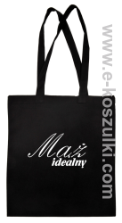 Mąż idealny  - torba bawełniana czarna