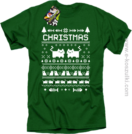 Christmas Vector Art - koszulka męska 