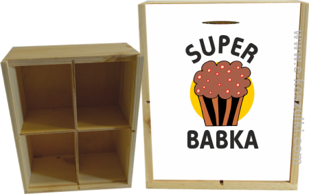 Super Babka Ciastko - skrzynka ozdobna 