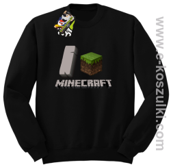 I love Minecraft - bluza bez kaptura czarny