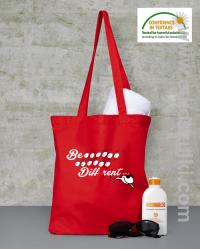 Be different - ECO torba czerwony