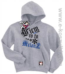 Wiem co to melanż bluza dziecięca - melanż