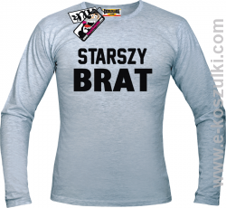 Starszy Brat - longsleeve męski - melanżowy