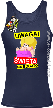 UWAGA Święta na Bogato Różowa Dżoana - top damski 