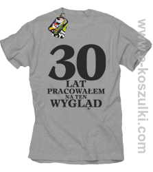 30 lat pracowałem na ten wygląd - koszulka męska melanżowa
