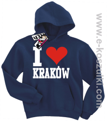 I love Kraków bluza dziecięca - granatowy