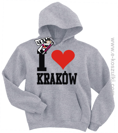 I love Kraków - bluza dziecięca